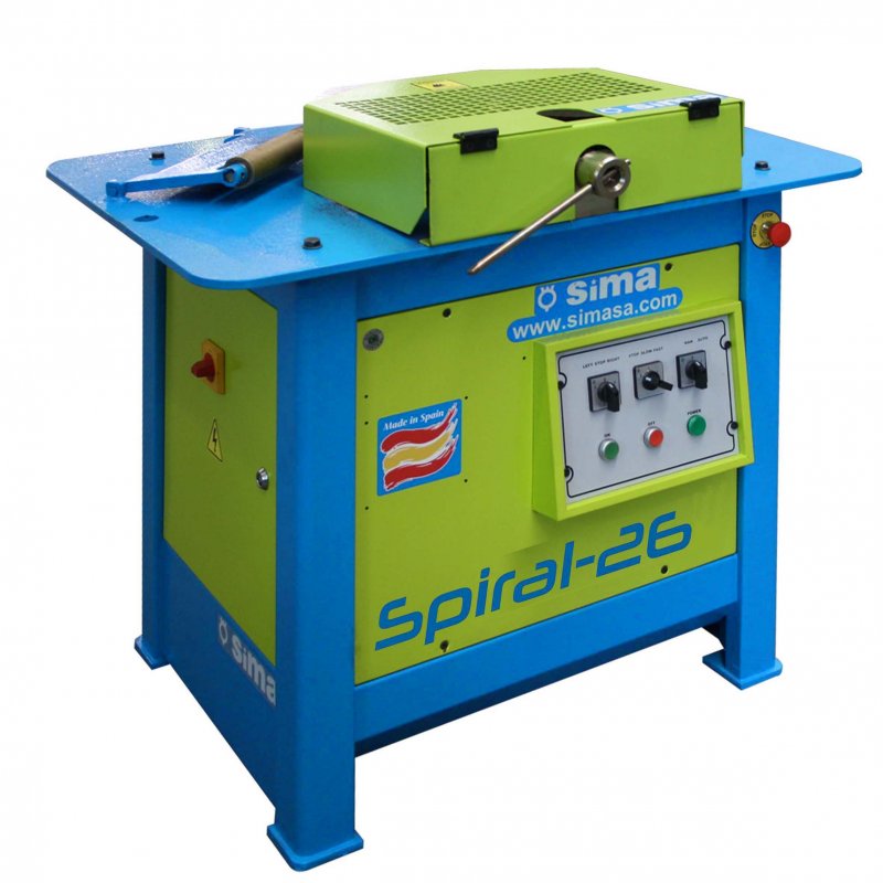 Spiral-Biegemaschine Spiral-26 230/400V 2,5 KW Ø 26 mm Spiral-Biegemaschine Spiral-26 230/400V 2,5 KW Ø 26 mm
