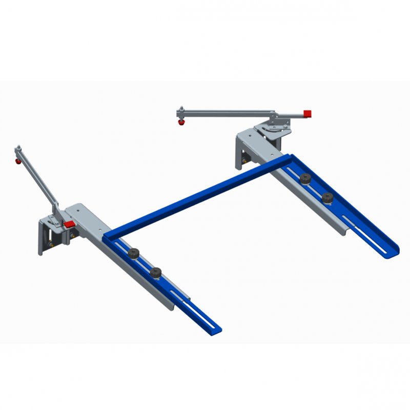 Seitenstütze mit Blechhalter für Fliesentrennmaschine Seitenstütze mit Blechhalter für Fliesentrennmaschine