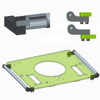 SIMA Biegebolzen-Kit für Betonstahl Maschinen