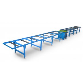 SIMA Rollenausleger für Betonstahl Biege-Schneidemaschinen DEL & COMBI