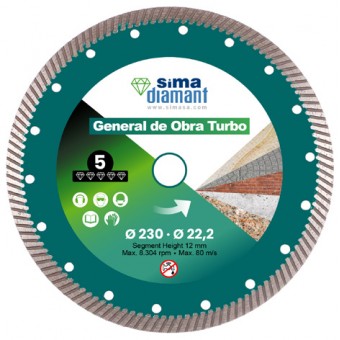 Diamanttrennscheiben Turbo...