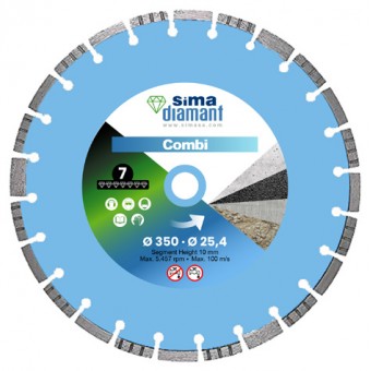 Diamantscheibe Kombi 400 mm