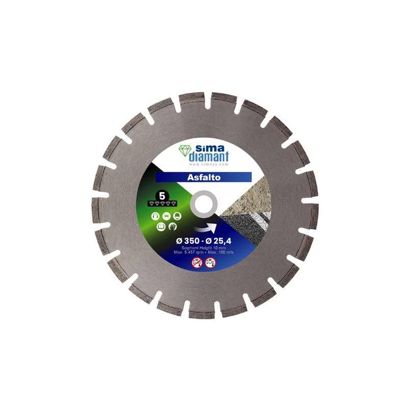 Diamantscheibe Asphalt 450 mm Diamantscheibe Asphalt 450 mm