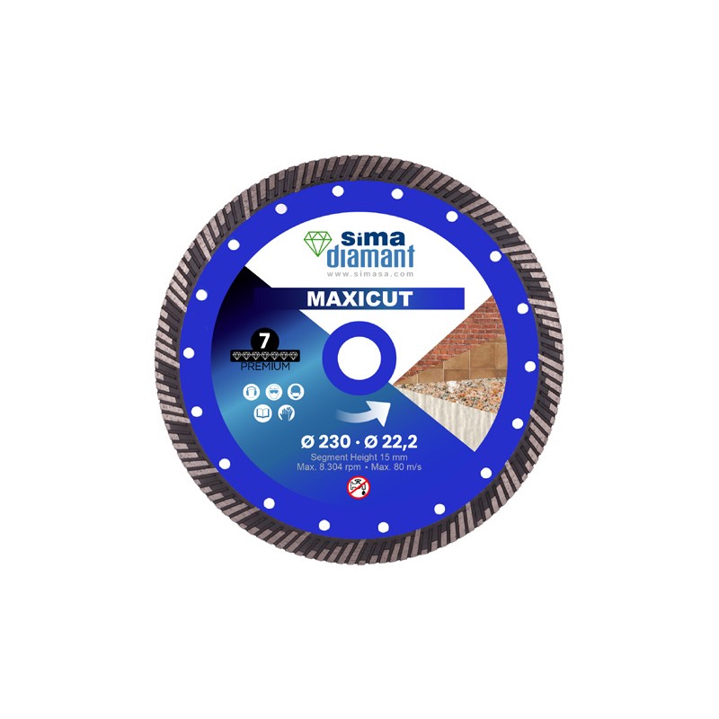 Premium-Diamantscheibe Maxicut 230 mm Premium-Diamantscheibe Maxicut 230 mm