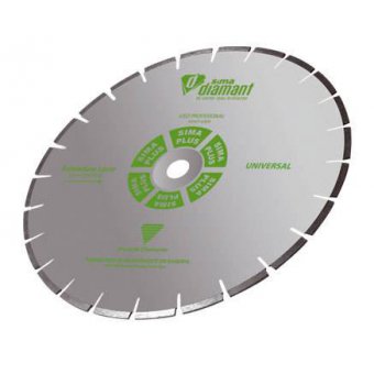SIMA Diamanttrennscheibe Universal 350mm 1º Diamantscheibe Universal 350 mm